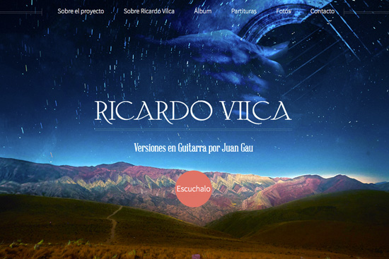 Ricardo Vilca en guitarra